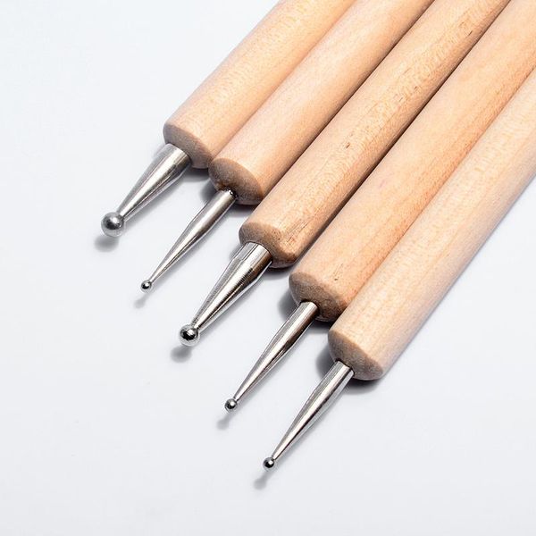 nail art dotting tools rhinestones stone picker pen wood handle double head for nails design painting manicure, Silver
nail art dotting tools rhinestones stone picker pen wood handle double head for nails design painting manicure, Silver