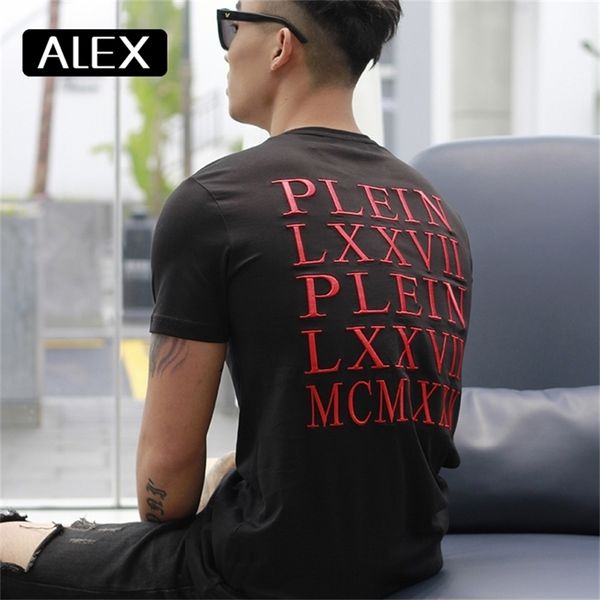 alex plein t shirt men summer casual cotton embroidery black streetwear cotton tshirt men cotton funny men clothing fashion 220425, White;black
alex plein t shirt men summer casual cotton embroidery black streetwear cotton tshirt men cotton funny men clothing fashion 220425, White;black