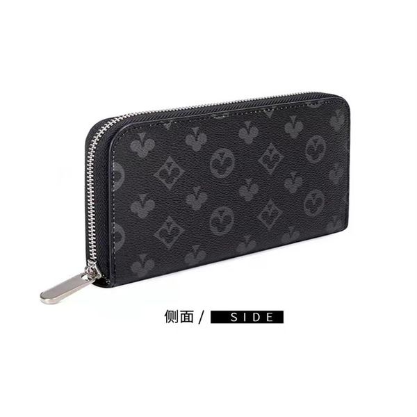 single zipper wallet the most stylish way to carry around money cards and coins men leather purse card holder long business women 304q, Red;black
single zipper wallet the most stylish way to carry around money cards and coins men leather purse card holder long business women 304q, Red;black