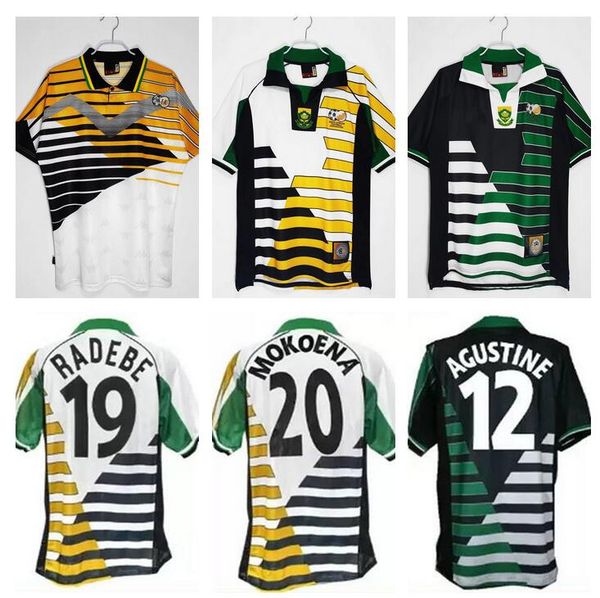 south 1984 1997 1998 africa retro soccer jersey 98 mccarthy bartlett mokoena fortune radebe classic vintage football shirt, Black;yellow
south 1984 1997 1998 africa retro soccer jersey 98 mccarthy bartlett mokoena fortune radebe classic vintage football shirt, Black;yellow