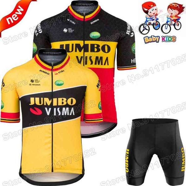 2022 kids jumbo visma cycling jersey sets boys girls belgian wout van aert cycling clothing road bike shirt suit mtb fietskleding, Black;red
2022 kids jumbo visma cycling jersey sets boys girls belgian wout van aert cycling clothing road bike shirt suit mtb fietskleding, Black;red