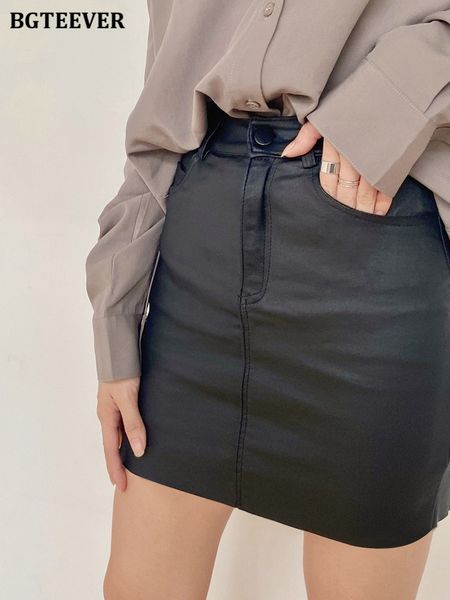 fashion ladies pu leather mini skirts high waist pockets faux leather women a-line skirts spring summer 2022, Black
fashion ladies pu leather mini skirts high waist pockets faux leather women a-line skirts spring summer 2022, Black