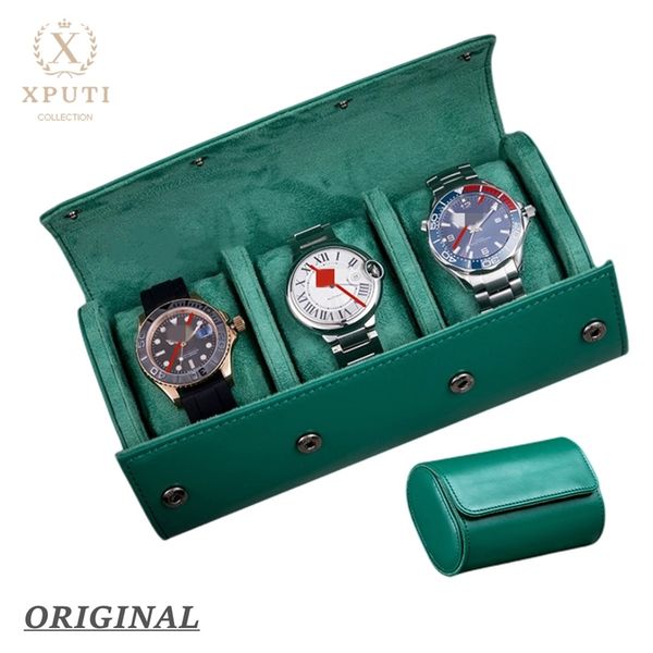 luxury 3 slots watch roll travel case microfiber pu leather storage organizer with innovative gift for men 220624, Black;blue
luxury 3 slots watch roll travel case microfiber pu leather storage organizer with innovative gift for men 220624, Black;blue