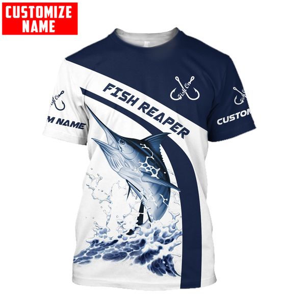 custom name marlin fishing 3d printing mens t shirt cool summer fashion short sleeve t-shirt casual tee tx244 220619, White;black
custom name marlin fishing 3d printing mens t shirt cool summer fashion short sleeve t-shirt casual tee tx244 220619, White;black