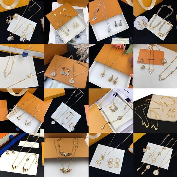 designer jewelry earrings pendant charm bracelets crystal rhinestone love heart necklace women bracelet earring luxury pendants 20 style no, Black
designer jewelry earrings pendant charm bracelets crystal rhinestone love heart necklace women bracelet earring luxury pendants 20 style no, Black