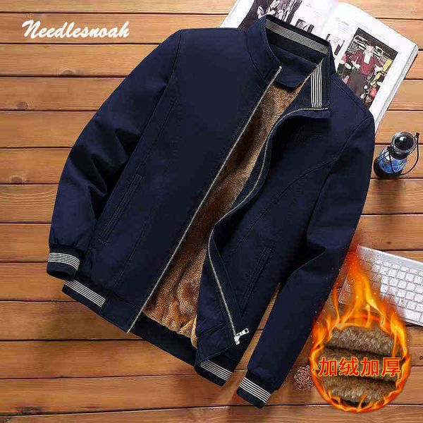 needlesnoah men's cotton winter jacket men thick stand collar parka warm coat casual slim male jackets male clothing autumn y220803, Black;brown
needlesnoah men's cotton winter jacket men thick stand collar parka warm coat casual slim male jackets male clothing autumn y220803, Black;brown