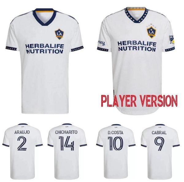 chicharito 2022 2023 los angeles la galaxy mls soccer jersey home white 22/23 douglas costa alvarez joveljic grandsir cabral football shirt, Black;yellow
chicharito 2022 2023 los angeles la galaxy mls soccer jersey home white 22/23 douglas costa alvarez joveljic grandsir cabral football shirt, Black;yellow