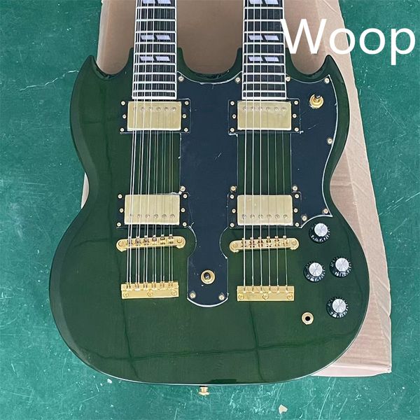 in stock custom electric guitar green jimmypage double neck 6 and 12 strings guitar guitars guitarra
in stock custom electric guitar green jimmypage double neck 6 and 12 strings guitar guitars guitarra