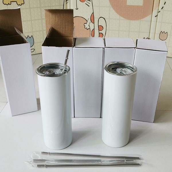 20oz sublimation tumblers mug straight sublimation blank skinny tumbler with metal straw lid vacuum drink cup diy fashion withe
20oz sublimation tumblers mug straight sublimation blank skinny tumbler with metal straw lid vacuum drink cup diy fashion withe