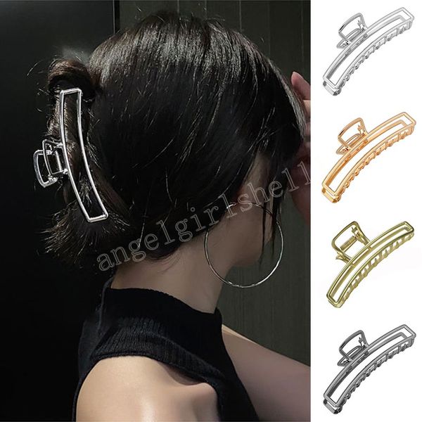 11.5cm 4 color woman metal large double hair claws clips fashion washing face hairpins gilrs hair accessories, Slivery;white
11.5cm 4 color woman metal large double hair claws clips fashion washing face hairpins gilrs hair accessories, Slivery;white