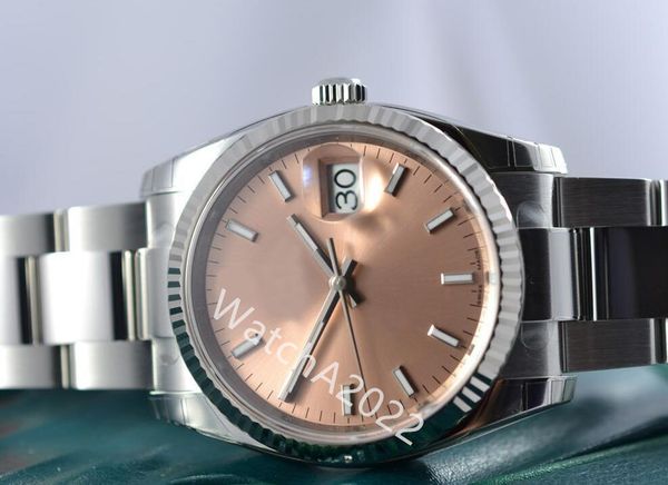 sx maker luxury ladies watch excellent wristwatches 31mm 115234 pink digital dial stainless steel asia 2813 mechanical automatic women', Slivery;brown
sx maker luxury ladies watch excellent wristwatches 31mm 115234 pink digital dial stainless steel asia 2813 mechanical automatic women', Slivery;brown