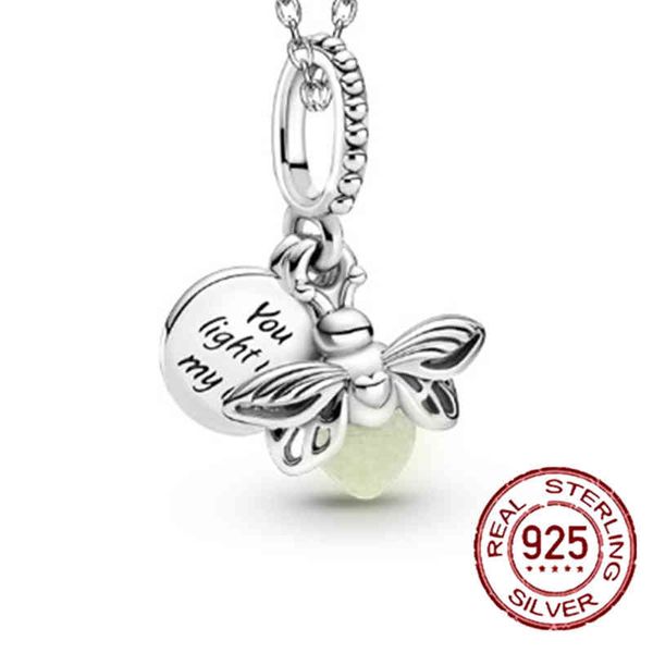 luminous firefly 925 sterling silver charm beads fit original pandora charms bracelet necklace jewelry making diy gift
luminous firefly 925 sterling silver charm beads fit original pandora charms bracelet necklace jewelry making diy gift