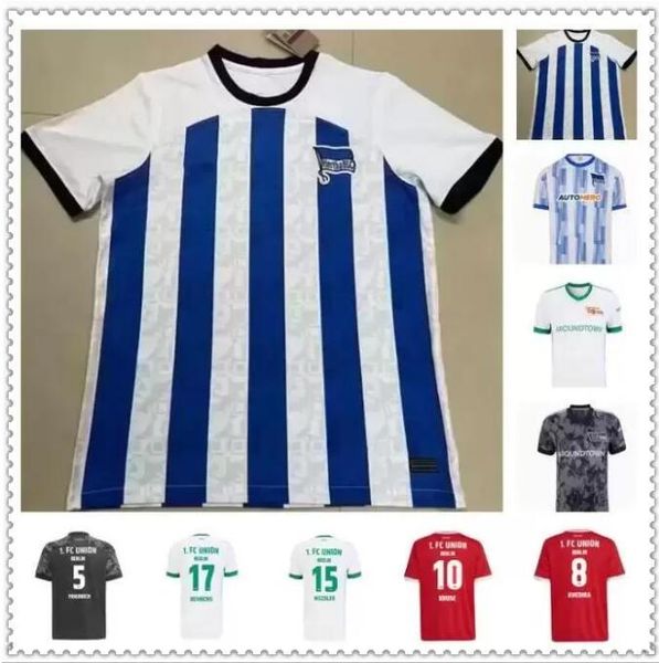 fc union berlin soccer jerseys hertha home red friedrich kruse trimmel 21 22 23 away 3rd soccer shirt men kids kit customized football unifo, Black;yellow 
fc union berlin soccer jerseys hertha home red friedrich kruse trimmel 21 22 23 away 3rd soccer shirt men kids kit customized football unifo, Black;yellow