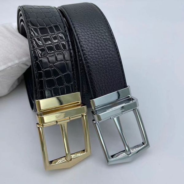 2022 new fashion b pin buckle belts men's classic plaid belt leather business casual belt, Black;brown
2022 new fashion b pin buckle belts men's classic plaid belt leather business casual belt, Black;brown