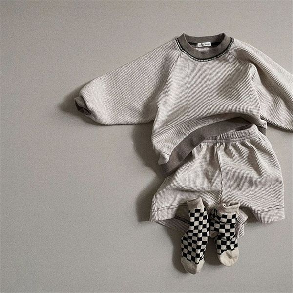 spring children casual pullover + pants 2pcs suit boys girls long sleeve sport clothes set kids sweatshirt baby outfits 220507, White
spring children casual pullover + pants 2pcs suit boys girls long sleeve sport clothes set kids sweatshirt baby outfits 220507, White