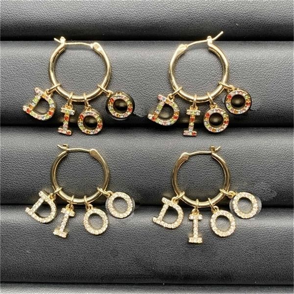 2022 fashion 20% off designer jewelry d di family new diamond color inlaid letter high version fashion brass temperament earrings, Golden
2022 fashion 20% off designer jewelry d di family new diamond color inlaid letter high version fashion brass temperament earrings, Golden