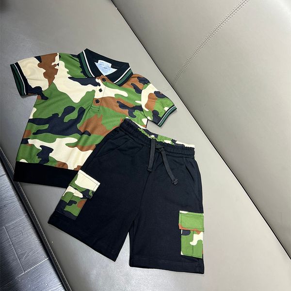 fashion designer boys sets high-end summer children's clothing new lapel camouflage short sleeve t shirt five minutes shorts boy handso, White
fashion designer boys sets high-end summer children's clothing new lapel camouflage short sleeve t shirt five minutes shorts boy handso, White