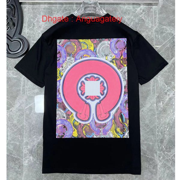 loose men's ch t shirts brand man t-shirt luxury summer women cross sanskrit tees letter designer tshirts boy fashion round neck shirt, White;black
loose men's ch t shirts brand man t-shirt luxury summer women cross sanskrit tees letter designer tshirts boy fashion round neck shirt, White;black