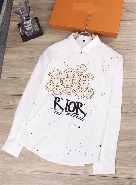 2022 mens shirt luxury designer fashion trend wear long sleeve business casual brand spring slimming -3xl, White;black
2022 mens shirt luxury designer fashion trend wear long sleeve business casual brand spring slimming -3xl, White;black