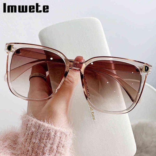 imwete 2022 fashion oversized sunglasses women men square sunglasses luxury brand design vintage pink green eyewear female y220410, White;black
imwete 2022 fashion oversized sunglasses women men square sunglasses luxury brand design vintage pink green eyewear female y220410, White;black
