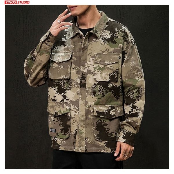 dropshipping men japanese streetwear bomber 2020 loose outdoor sport camouflage coats autumn windbreaker jacket t200502, Black;brown
dropshipping men japanese streetwear bomber 2020 loose outdoor sport camouflage coats autumn windbreaker jacket t200502, Black;brown