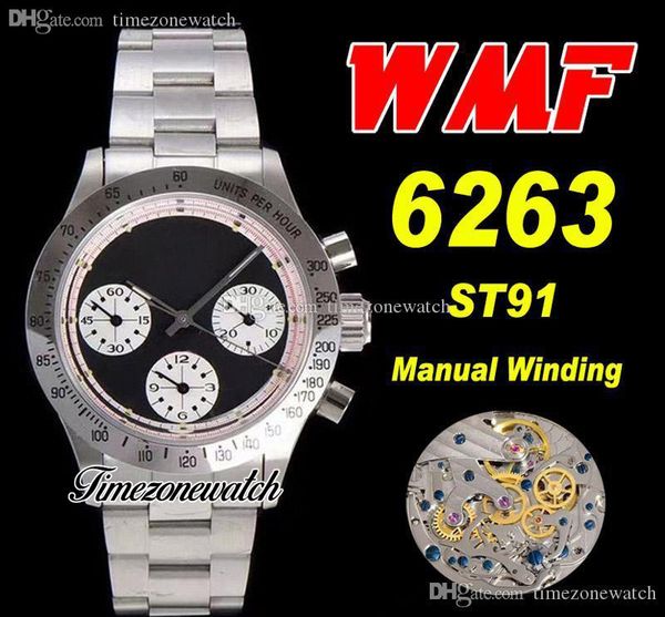 wmf paul newman 6263 st91 manual winding chronograph mens watch circa 1967 rare vintage blak white dial oystersteel bracelet timezonewatch s, Slivery;brown
wmf paul newman 6263 st91 manual winding chronograph mens watch circa 1967 rare vintage blak white dial oystersteel bracelet timezonewatch s, Slivery;brown