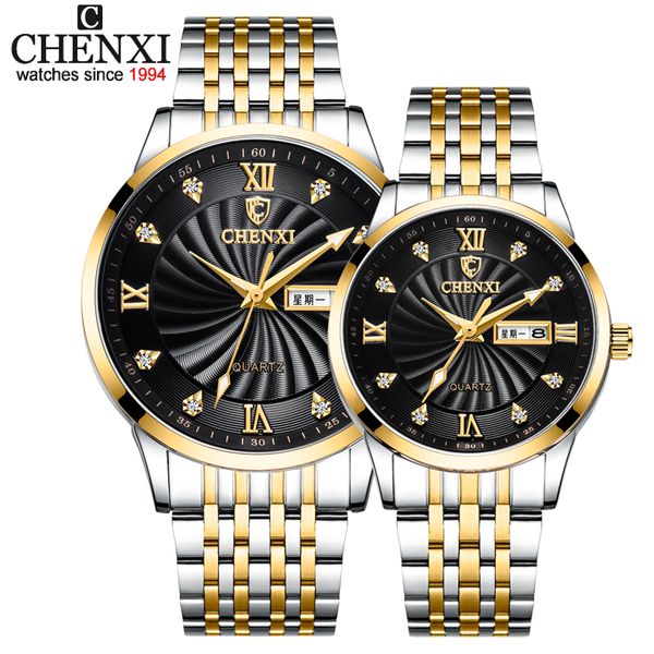 chenxi new couple watches luxury brand women or men watches quartz date week clock wristwatches female waterproof montre femme, Silver
chenxi new couple watches luxury brand women or men watches quartz date week clock wristwatches female waterproof montre femme, Silver