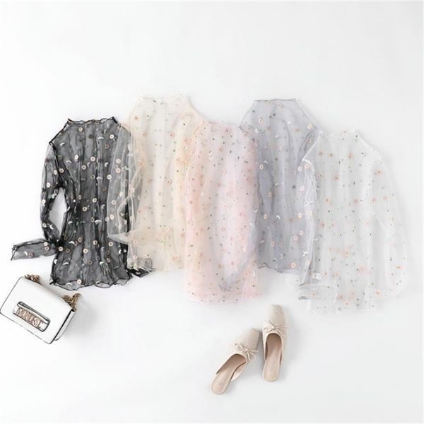 summer women t shirt see through transparent sheer mesh long sleeve sheer slim ladies t-shirt women tshirt 220516, White
summer women t shirt see through transparent sheer mesh long sleeve sheer slim ladies t-shirt women tshirt 220516, White