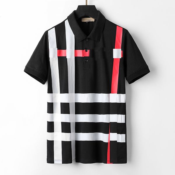 2022 designer luxury men's polo shirt t-shirt fashion business casual short sleeve 100% cotton uk breathable plaidstriped summer dress, White;black
2022 designer luxury men's polo shirt t-shirt fashion business casual short sleeve 100% cotton uk breathable plaidstriped summer dress, White;black