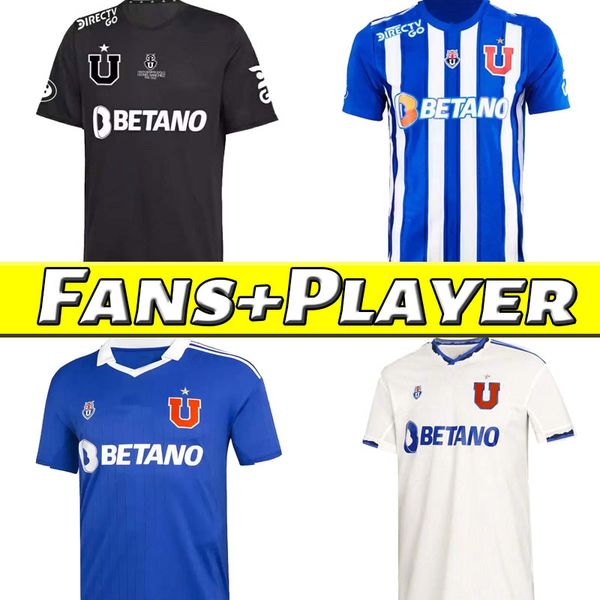22 23 u de chile soccer jerseys universidad aldult & kids kit chicharito moy fernandez home away third white football shirt black vargas pal, Black;yellow
22 23 u de chile soccer jerseys universidad aldult & kids kit chicharito moy fernandez home away third white football shirt black vargas pal, Black;yellow