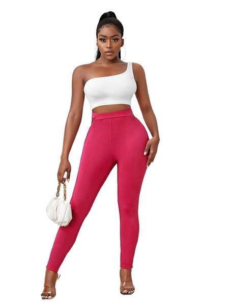 sxy one shoulder crop & cut out waist leggings f4b3#, White
sxy one shoulder crop & cut out waist leggings f4b3#, White