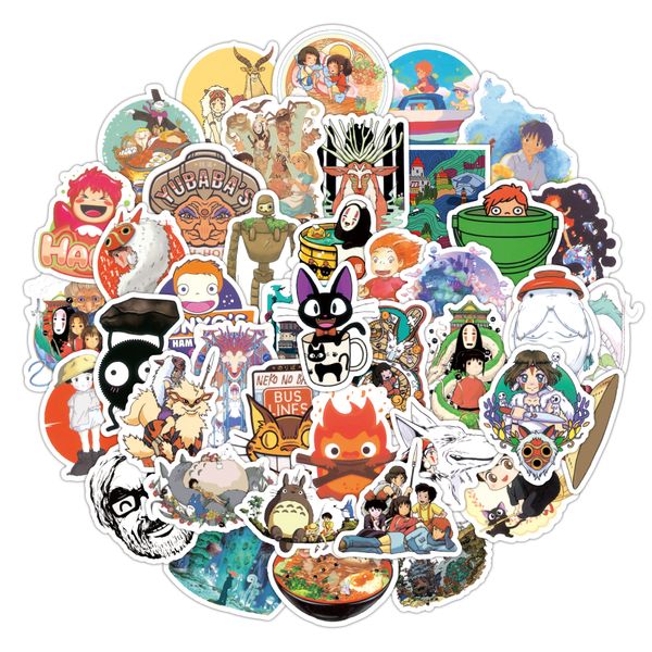 50pcs cartoon sticker animation hayao miyazaki lapstickers pack for skateboard suitcase gift toy waterproof decals wholesale
50pcs cartoon sticker animation hayao miyazaki lapstickers pack for skateboard suitcase gift toy waterproof decals wholesale