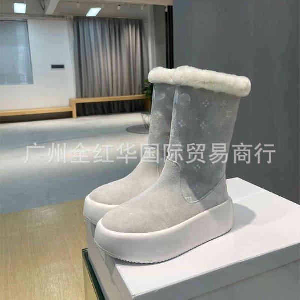 boots high end snow boots women's fur one foot pedal fashion short tube winter plush warm casual cotton shoes women, Black
boots high end snow boots women's fur one foot pedal fashion short tube winter plush warm casual cotton shoes women, Black