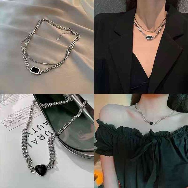 designer gold silver heart love cross necklace europe america fashion square double layer clavicle sweater net red same style personalized h
designer gold silver heart love cross necklace europe america fashion square double layer clavicle sweater net red same style personalized h