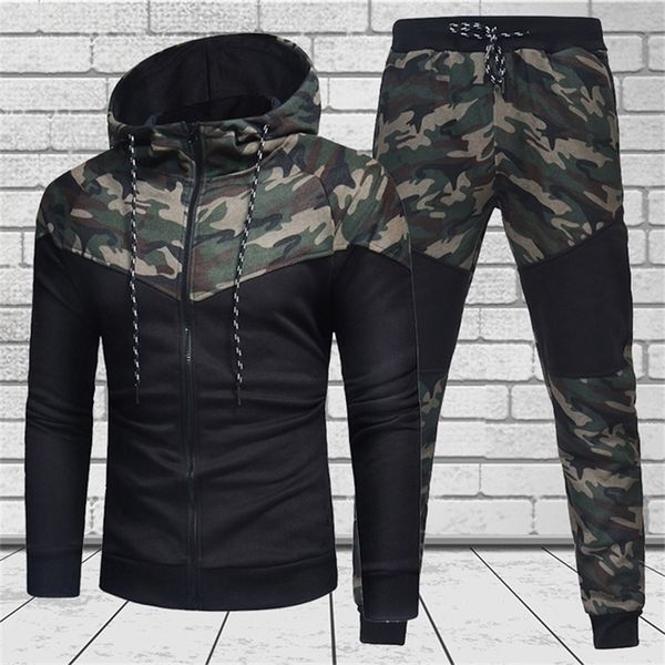tracksuit men autumn men camouflage 2 piece set long sleeve shirt and pants set men workout clothes jogging suit sportswear 201128, Gray
tracksuit men autumn men camouflage 2 piece set long sleeve shirt and pants set men workout clothes jogging suit sportswear 201128, Gray