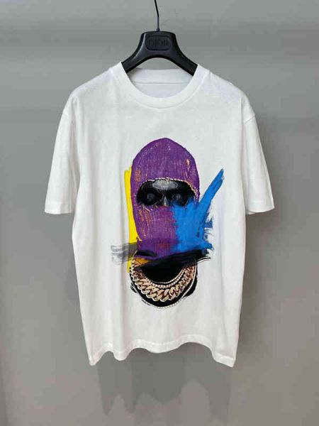 mens designer t shirt 2022 summer luxury tshir large colored gold chain terrorists pattern women men short sleeve casual tees, White;black
mens designer t shirt 2022 summer luxury tshir large colored gold chain terrorists pattern women men short sleeve casual tees, White;black