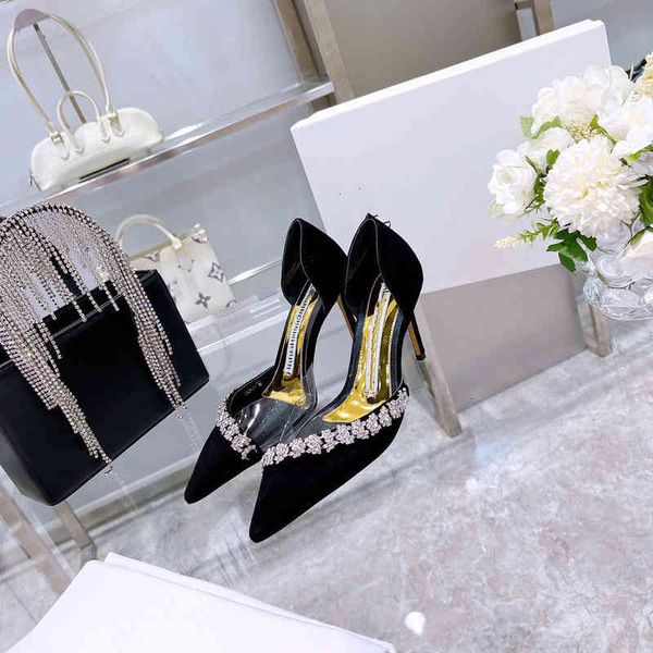 sandals aw high heels pointed hollow v shallow mouth versatile thin heel splicing transparent single shoe women rkfl, Black
sandals aw high heels pointed hollow v shallow mouth versatile thin heel splicing transparent single shoe women rkfl, Black