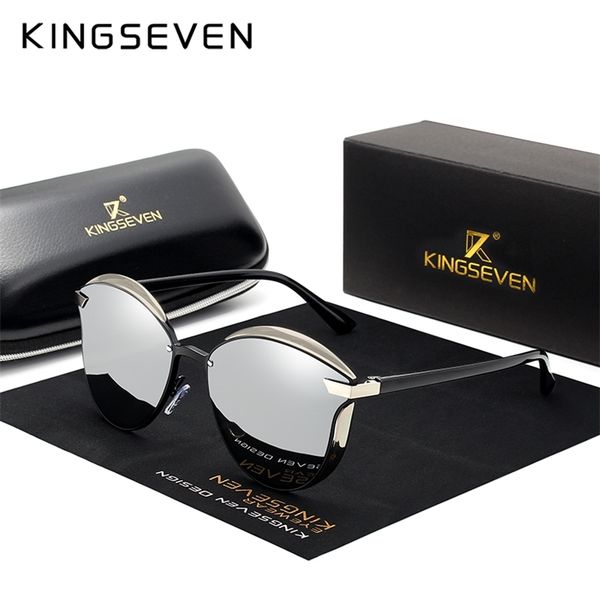 kingseven brand design cat eye sunglasse polarized luxury alloy frame+tr90 sun glasses fashion retro de sol gafas 220507, White;black
kingseven brand design cat eye sunglasse polarized luxury alloy frame+tr90 sun glasses fashion retro de sol gafas 220507, White;black