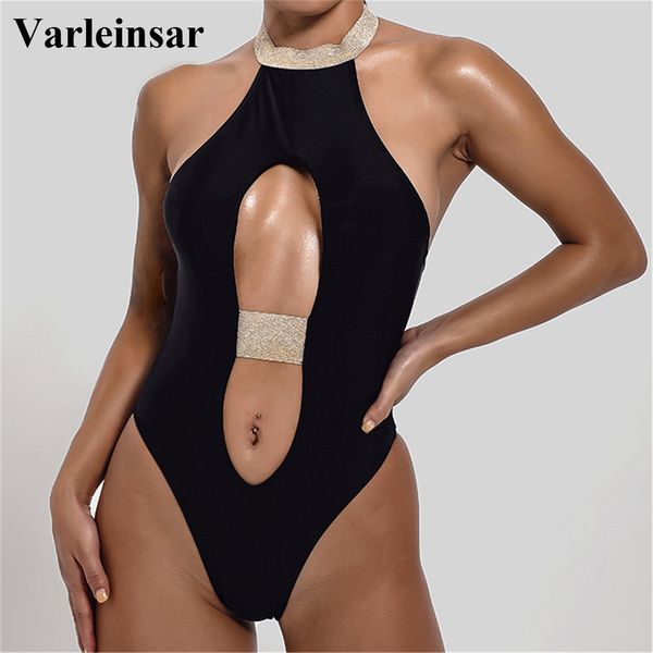 new backless tummy cut out women swimwear one piece swimsuit female bather high neck bathing suit swim lady monokini v2617, White;black
new backless tummy cut out women swimwear one piece swimsuit female bather high neck bathing suit swim lady monokini v2617, White;black