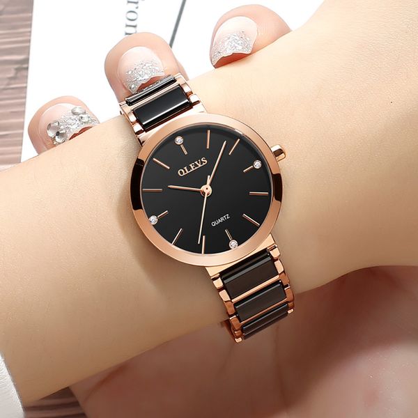 olevs watches for women analog quartz watch stainless steel rugged waterproof wrist watch 220409, Slivery;golden
olevs watches for women analog quartz watch stainless steel rugged waterproof wrist watch 220409, Slivery;golden