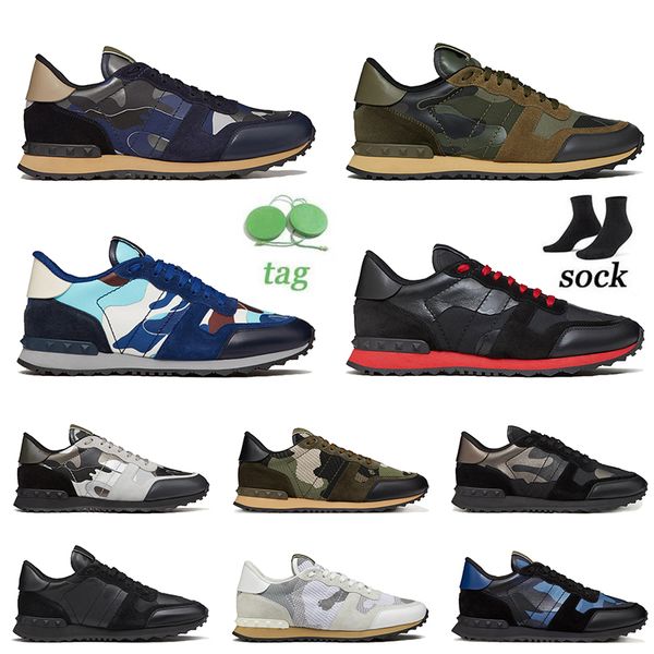 2022 original designer rockrunner camo casual shoes camouflage mesh fabric rubber stud army green leather platform sneakers women mens runne, Black
2022 original designer rockrunner camo casual shoes camouflage mesh fabric rubber stud army green leather platform sneakers women mens runne, Black
