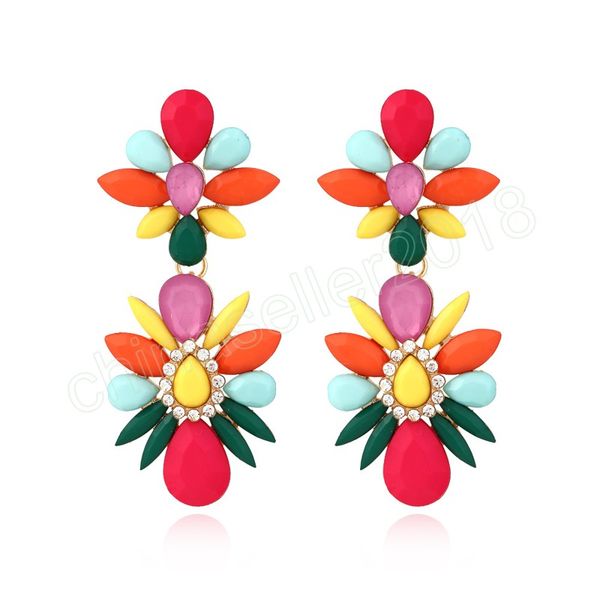 luxury colorful beads dangle earrings for women statement fashion earrings wedding jewelry, Silver
luxury colorful beads dangle earrings for women statement fashion earrings wedding jewelry, Silver