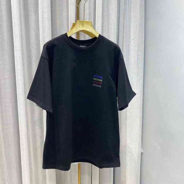 brand designer men's and women's t-shirt 21s new winter weldone fashion letter color chest diamond round neck short sleeve lovers, White
brand designer men's and women's t-shirt 21s new winter weldone fashion letter color chest diamond round neck short sleeve lovers, White