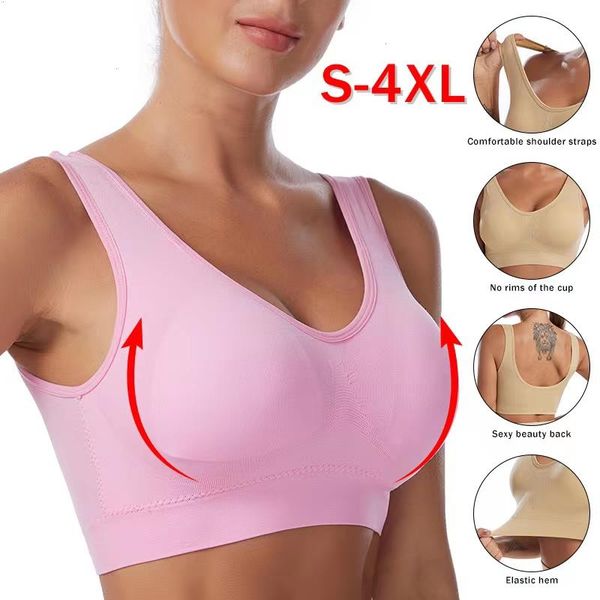 sports bra womens no steel ring gathered vest style beautiful back underwear large size with insert pad running yoga, Red;black
sports bra womens no steel ring gathered vest style beautiful back underwear large size with insert pad running yoga, Red;black