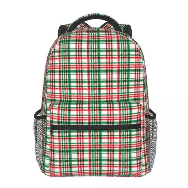 christmas watercolor plaid backpack men women school bag boys girls kids travel rucksack large capacity aa220316
christmas watercolor plaid backpack men women school bag boys girls kids travel rucksack large capacity aa220316