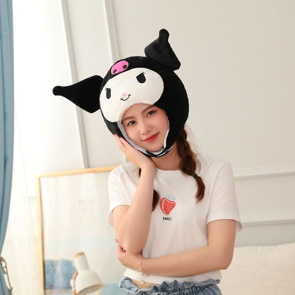 32cm cartoon head cap lovely kuromi pudding dog plush headgear dolls cute plush toys p props stuffed animals wholesale
32cm cartoon head cap lovely kuromi pudding dog plush headgear dolls cute plush toys p props stuffed animals wholesale