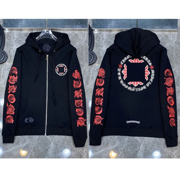 brand luxury men's jackets zipper men hoodies designer horseshoe cross fashion print ch sweatshirts women loose coat casual pullover h, Black;brown
brand luxury men's jackets zipper men hoodies designer horseshoe cross fashion print ch sweatshirts women loose coat casual pullover h, Black;brown
