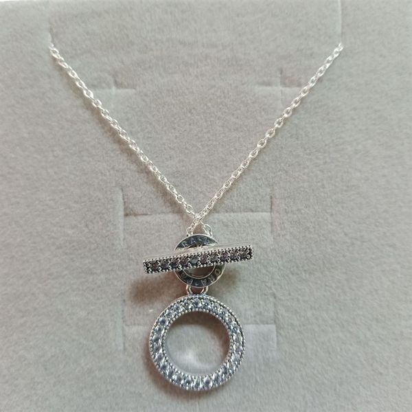 higt quality 925 sterling silver signature o & t cz diamond pendant necklace for pandora disc chain women jewerly with original bo253c
higt quality 925 sterling silver signature o & t cz diamond pendant necklace for pandora disc chain women jewerly with original bo253c