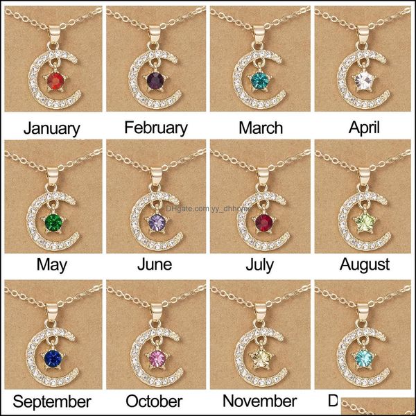 pendant necklaces pendants jewelry moon star birthstone necklace wish card for women crystal gold color clavicle chain mom birthday drop d, Silver
pendant necklaces pendants jewelry moon star birthstone necklace wish card for women crystal gold color clavicle chain mom birthday drop d, Silver