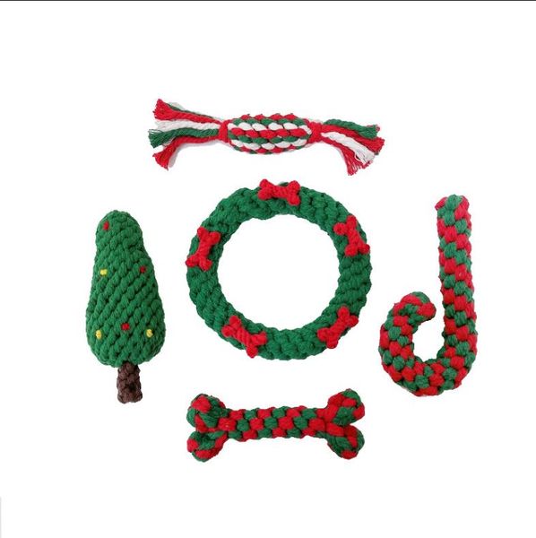 2022 new toy christmas pet cotton rope toy molar teeth cleaning interactive knot ball bite-resistant dog toys set
2022 new toy christmas pet cotton rope toy molar teeth cleaning interactive knot ball bite-resistant dog toys set